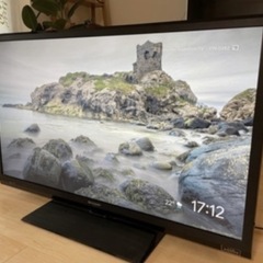 【ジャンク品】SHARP40型TV LC40H7の画像