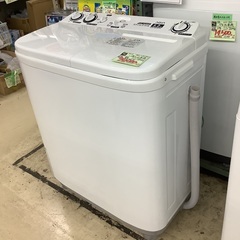 新品再生品 アクア 二槽式 洗濯機 AQW-N521BK 管D250721AK (ベストバイ 静岡県袋井市)の画像