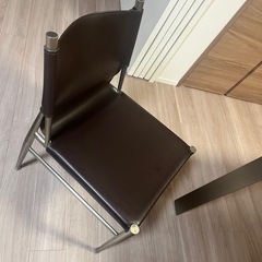 セラミックダイニングテーブル＋4点椅子セット 大理石風 グレーの画像