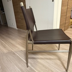 セラミックダイニングテーブル＋4点椅子セット 大理石風 グレーの画像