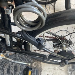 折り畳み20インチ変速つき自転車の画像