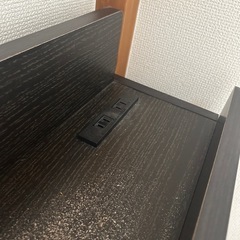 【ジャンク】ダブルベッドフレームの画像