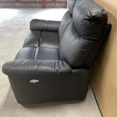 値下げ【美品】ニトリ 電動二人掛けソファー グラッゼBK 分割可能 配線欠品 早い者勝ち 引取歓迎 配送OKの画像