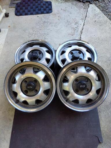 ATSホイール13インチ (しん) 大月のタイヤ、ホイールの中古あげます