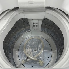 【ドリーム川西店御来店限定】ニトリ　洗濯機　NT45T1WH　2024年／クリーニング済み 【2125560000020047】の画像