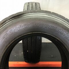 札幌発 引取OK TOYO Hyparadial M317z 225/80R17.5 123/122L 17.5インチ ライトトラック用 夏タイヤ 2本 21年製 バリ溝　(STT002)の画像