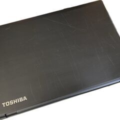 東芝大画面ノートPC Win11/Office/i3/8GB/SSD/の画像