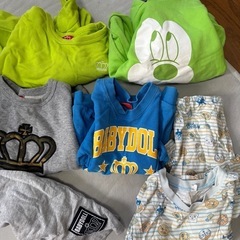 子供服　半袖長袖の画像