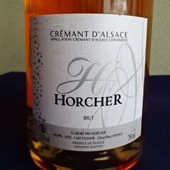 HORCHERのスパークリングワイン2本の画像