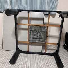 【こたつ付き机】ローテーブルの画像