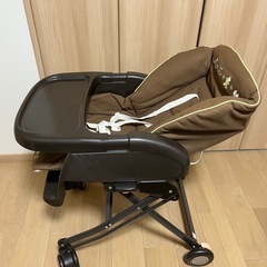 Aprica ハイローチェア　ユラリズム　くまさんと一緒（ブラウン）の画像