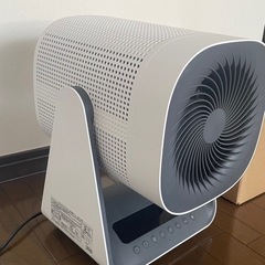 空気清浄ファン、未開封替えフィルター付きの画像