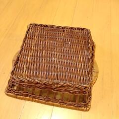 ㋺〘無料〙スクエア かごの画像