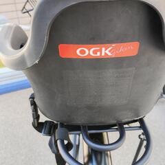 自転車の前部座席シートの画像