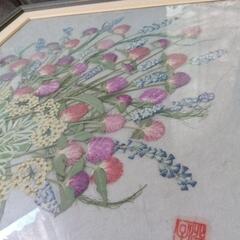押し花の額の画像
