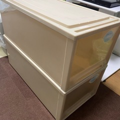 収納ケース2つセットの画像