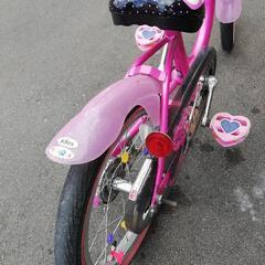 ディズニー子ども用自転車の画像