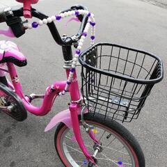 ディズニー子ども用自転車の画像