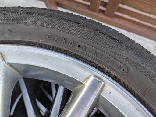 18インチ スバル レガシィツーリングワゴン スペックB 純正ホイール