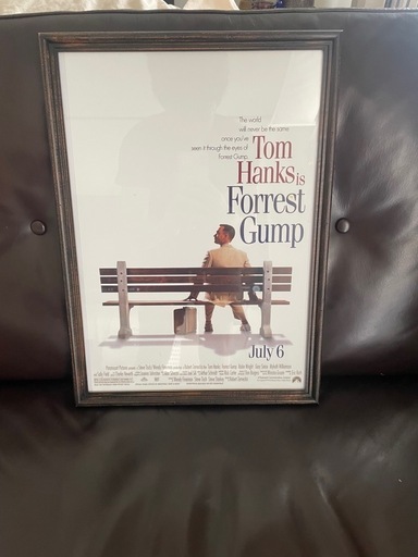 壁美人付　ACME アクメファニチャー　フォレストガンプ　ポスター付 壁美人付 ACME アクメファニチャー フォレストガンプ ポスター付