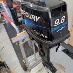 【引取】MERCURY 9.9ps 2st 船外機　清掃整備済の画像