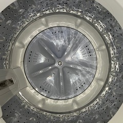 【決まりました】★本日限定★2000円引きします　Y250721 冷蔵庫　シャープ　5.5kg　2018年製 ES-G5E5-KW　の画像