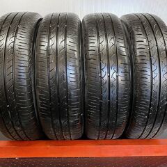【YOKOHAMA BluEarth 155/65R14】夏タイヤ【スズキ ワゴンR 純正ホイール 14インチ 4.5J4HPCD100+45】22年製 バリ溝　(STH008)の画像