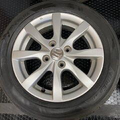 【YOKOHAMA BluEarth 155/65R14】夏タイヤ【スズキ ワゴンR 純正ホイール 14インチ 4.5J4HPCD100+45】22年製 バリ溝　(STH008)の画像