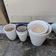 植木鉢の画像