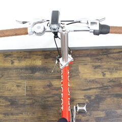 ≪ZR822ジ≫ PEUGEOT/プジョー 折り畳み自転車 colibri/コリブリ 7段階ギア 16インチ 赤/レッド系 サイクリング/通勤 車体/フレームの画像