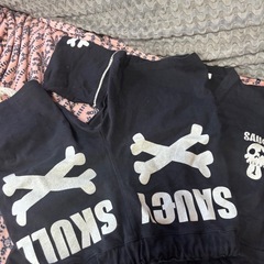 甚平130綿100Tシャツ生地着やすいの画像