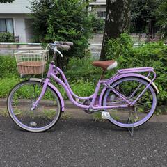 女の子用自転車　22インチの画像