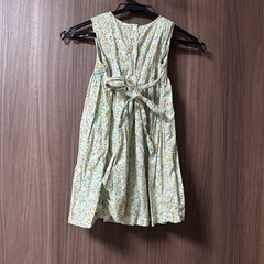 100cm 花柄ワンピースの画像