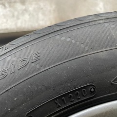 夏タイヤ　クラウン純正ホイール付の画像