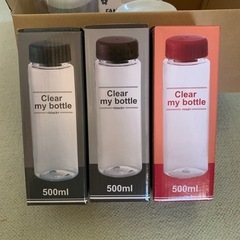 未使用品　ドリンクボトル　シェイカー　タッパー　豆皿　おまとめ売りの画像
