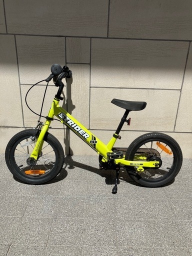 ストライダー14X ライムイエロー 自転車キッズ