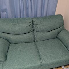 2人掛けソファー取りに来てくださる方無料の画像