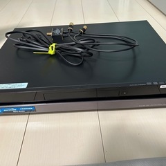 DVDデッキw録画2画面 TV19型の画像