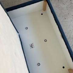 美品　IKEA イケア　収納付き　オットマン　ソファーの画像