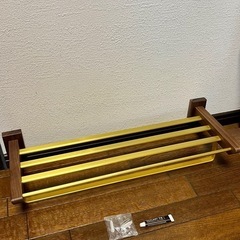 【新品✨】 タオルハンガー 棚付き タオル掛け 洗面所の画像