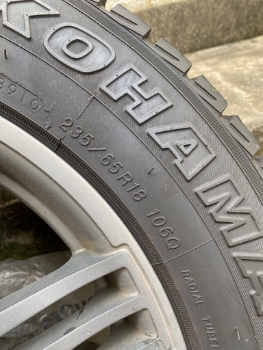 【アルミホイール】スタッドレスタイヤ付