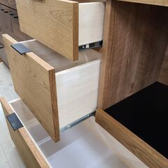 J1114【リユースのサカイ柏店】unico　ウニコ　キッチンカウンター　ADDAY　アディ　W820　オーク材　クリーニング済み　参考価格99,000円の画像