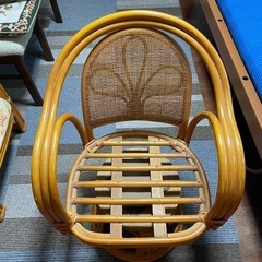 籐椅子の画像