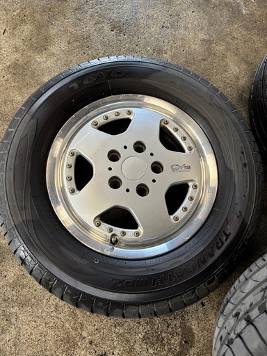 205/70R15 TOYO mpz アルミホイールセット　テリオス　夏タイヤ
