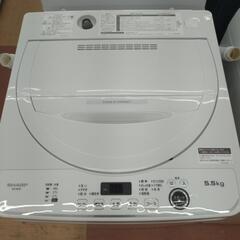 《尼崎市/リサイクルショップドリーム次屋店》★ジモティー割引有★ シャープ 5.5kg全自動洗濯機 ES-GE5F 2022年製 中古品 ☆尼崎市若王寺☆の画像