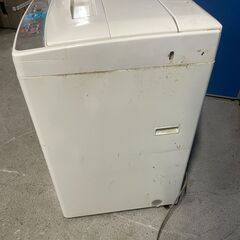 【無料】SANYO 7.0kg洗濯機 ASW-A70V 2002年製 通電確認済み 0円 早い者勝ち 引取歓迎 配送OKの画像