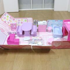 TAKARA TOMY　リカちゃんハウス　チャイムでピンポン ひろびろ ゆったりさん　おもちゃ　中古品の画像