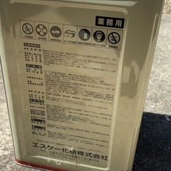 SK化研　1液ルーフスター　シリコン　ココナッツブラウン　16kg 未開封の画像