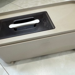 グレージュ [ブルーノ] 電動ちりとり フローリングクリーナー BOE09の画像
