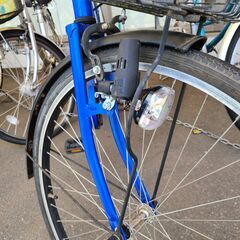 J1115【リユースのサカイ柏店】　シティサイクル　FASTRIDE　INSPIRE26　ブルー　6段変速　ダイナモライト　26インチ　★店頭にて試乗可★ 簡易クリーニング済　　 中古自転車 　流山市  松戸市 我孫子市 鎌ヶ谷市 船橋市 守谷市 取手市　の画像